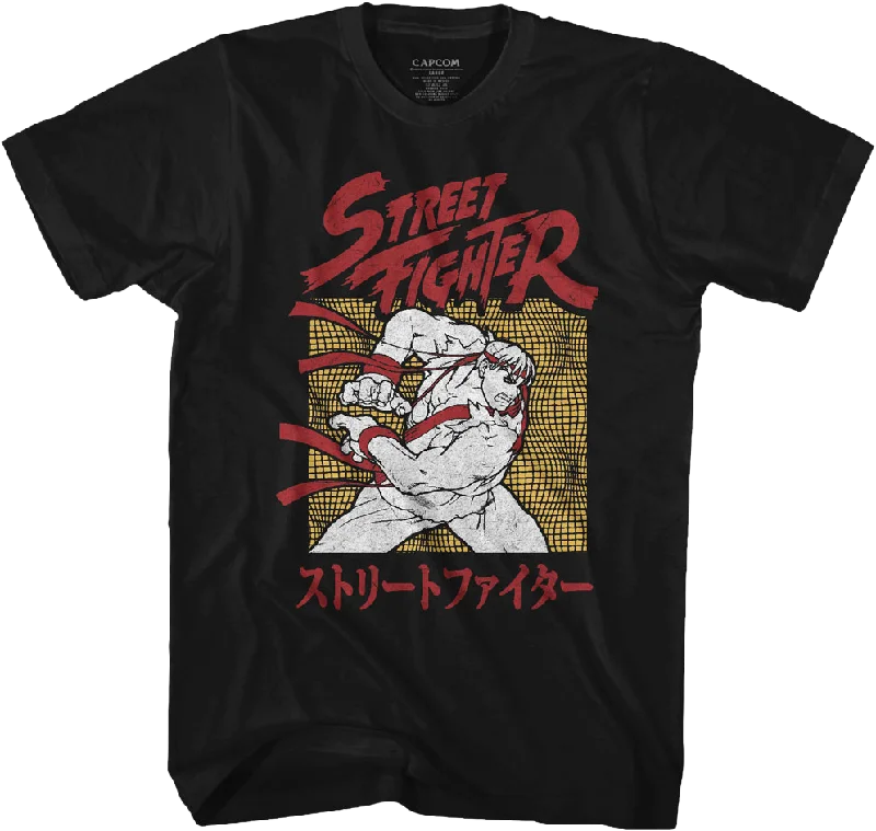 Japanese Street Fighter T-Shirt