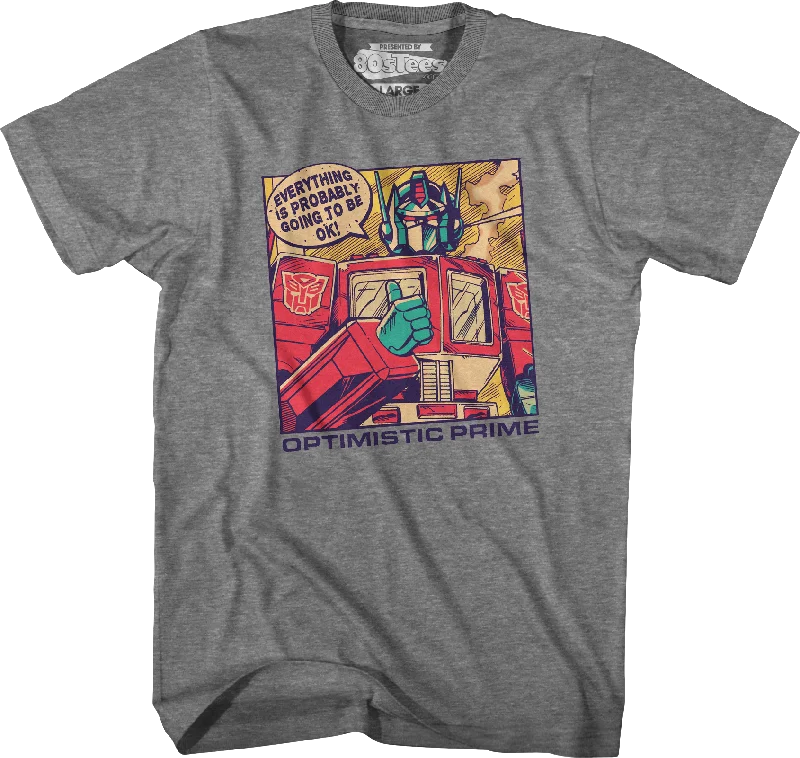 Optimistic Prime Transformers T-Shirt