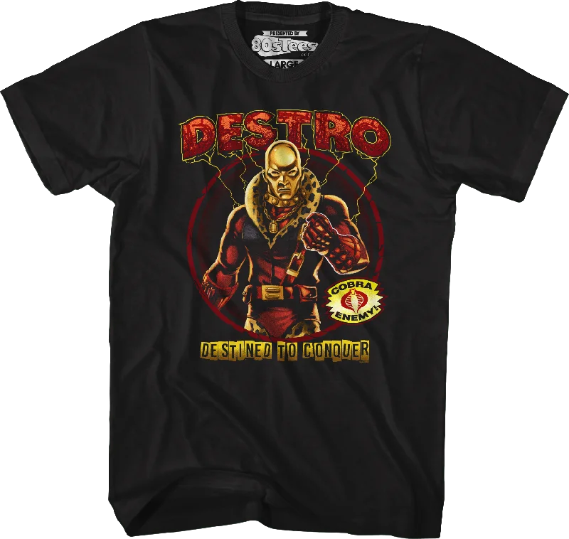 Destro Destined To Conquer GI Joe T-Shirt