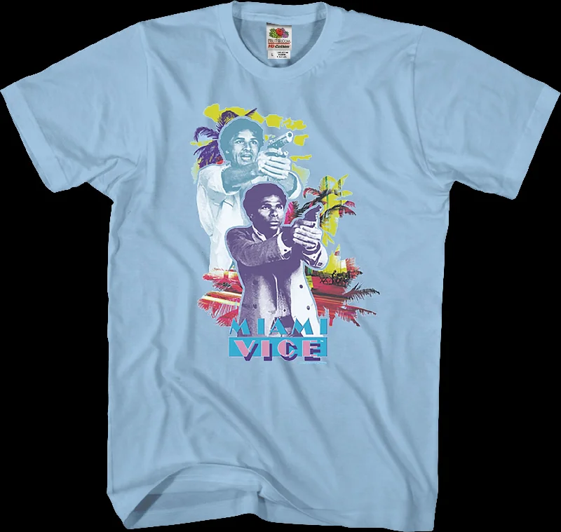 Guns Drawn Miami Vice T-Shirt