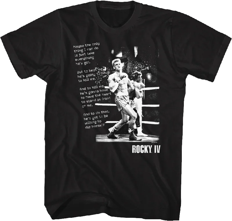 Take Everything He's Got Rocky IV T-Shirt