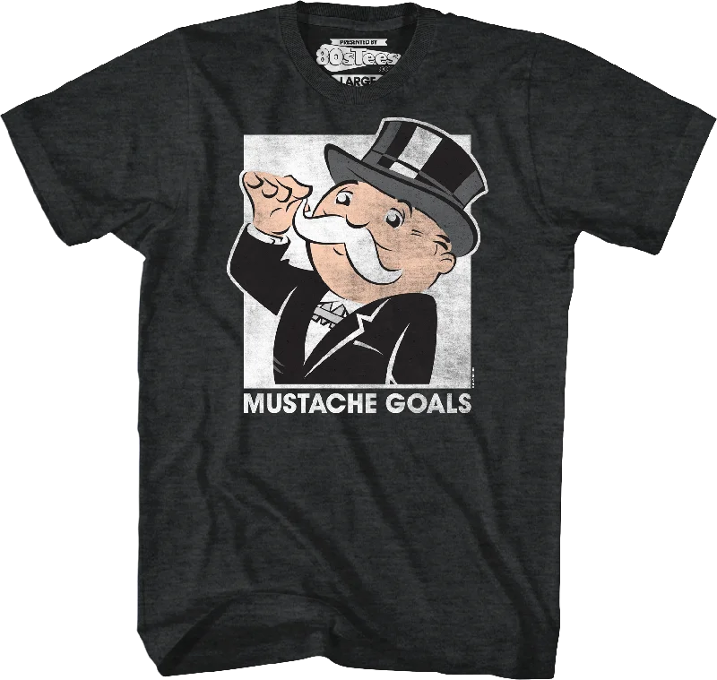 Mustache Goals Monopoly T-Shirt