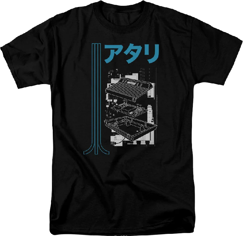 Japanese Schematic Atari T-Shirt