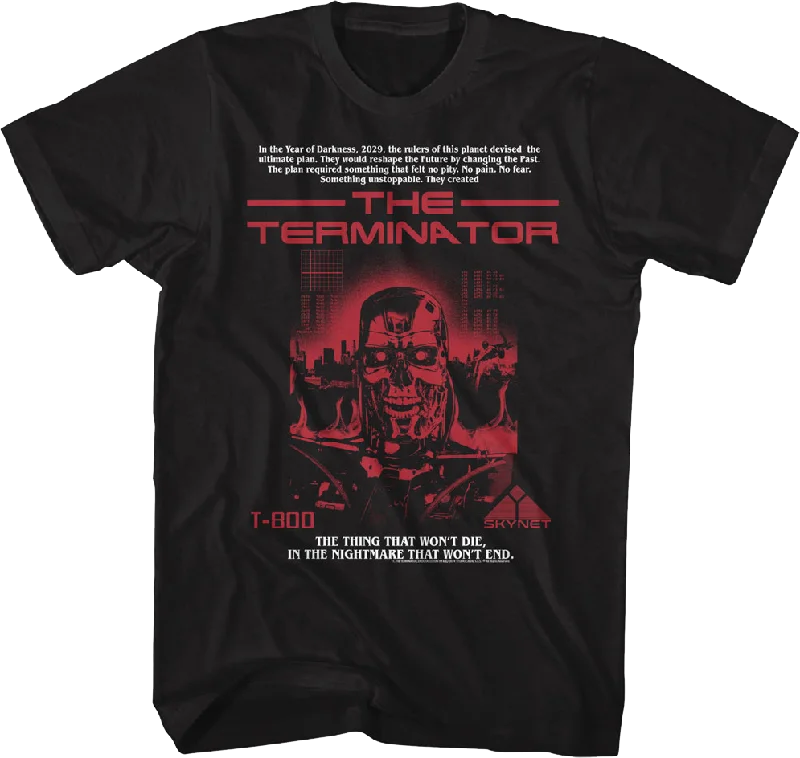 The Thing That Won't Die Terminator T-Shirt