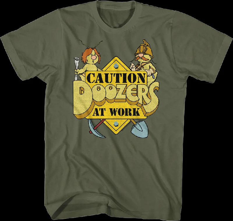 Caution Doozers At Work Fraggle Rock T-Shirt