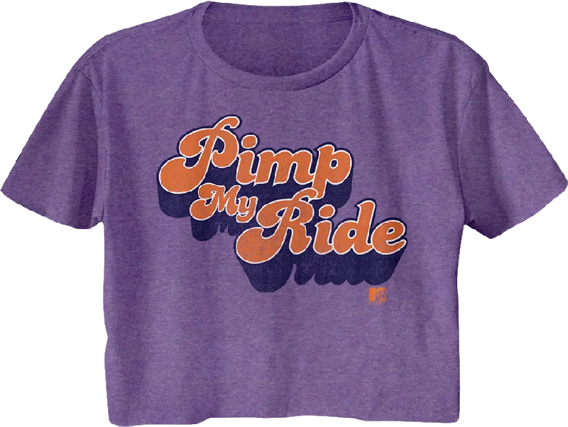 Ladies Pimp My Ride MTV Crop Top