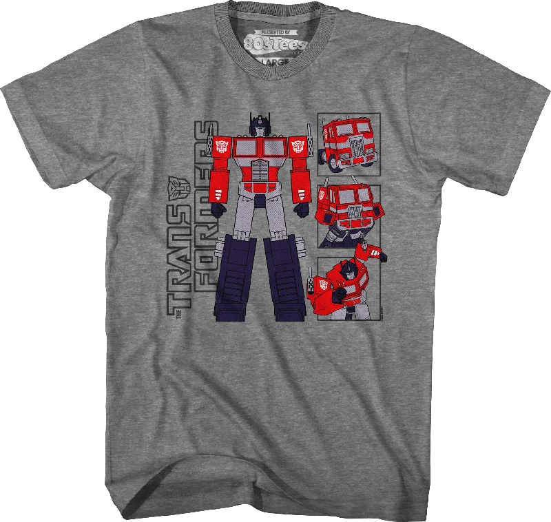 Optimus Prime True Leader Transformers T-Shirt