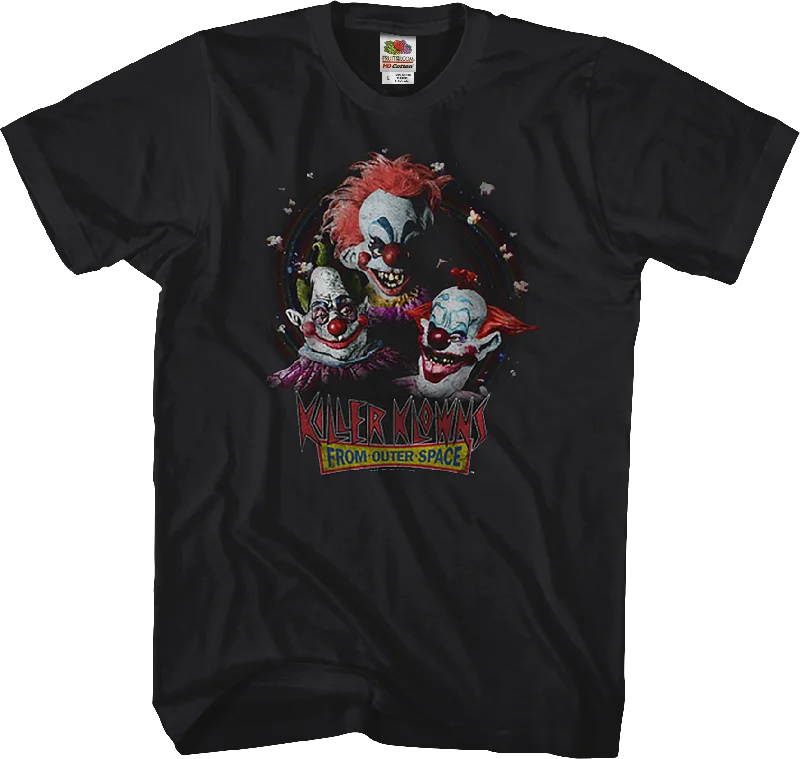 Popcorn Killer Klowns From Outer Space T-Shirt