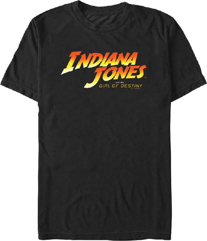 Black Indiana Jones and the Dial of Destiny T-Shirt