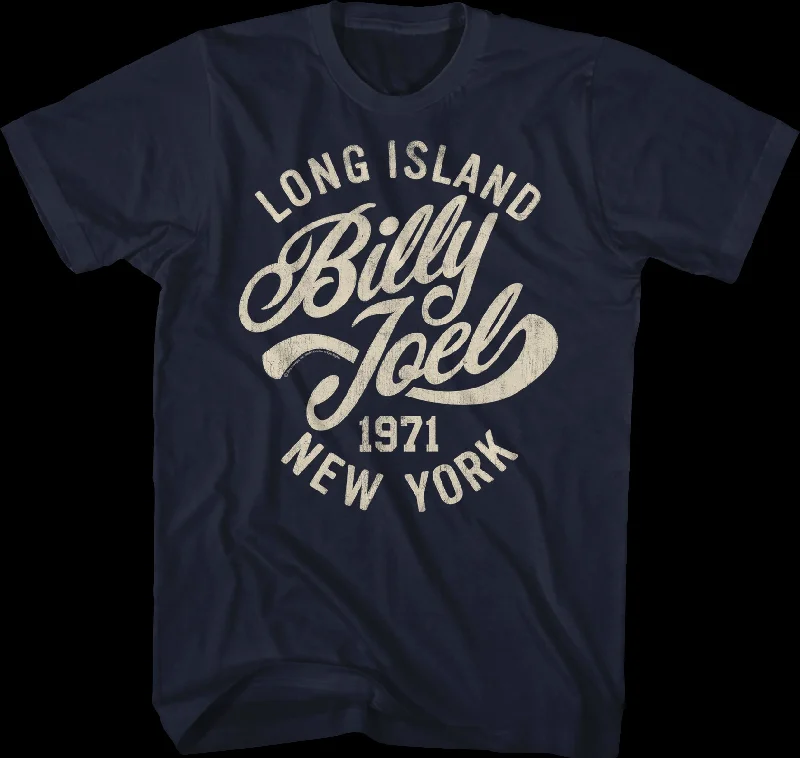 Long Island 1971 Billy Joel T-Shirt