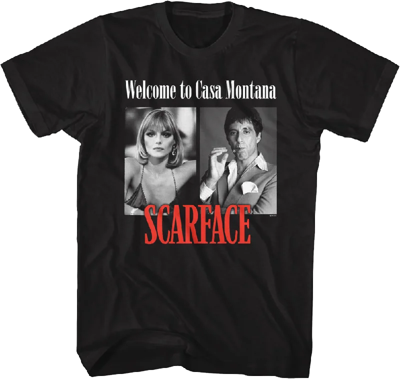 Welcome To Casa Montana Scarface T-Shirt