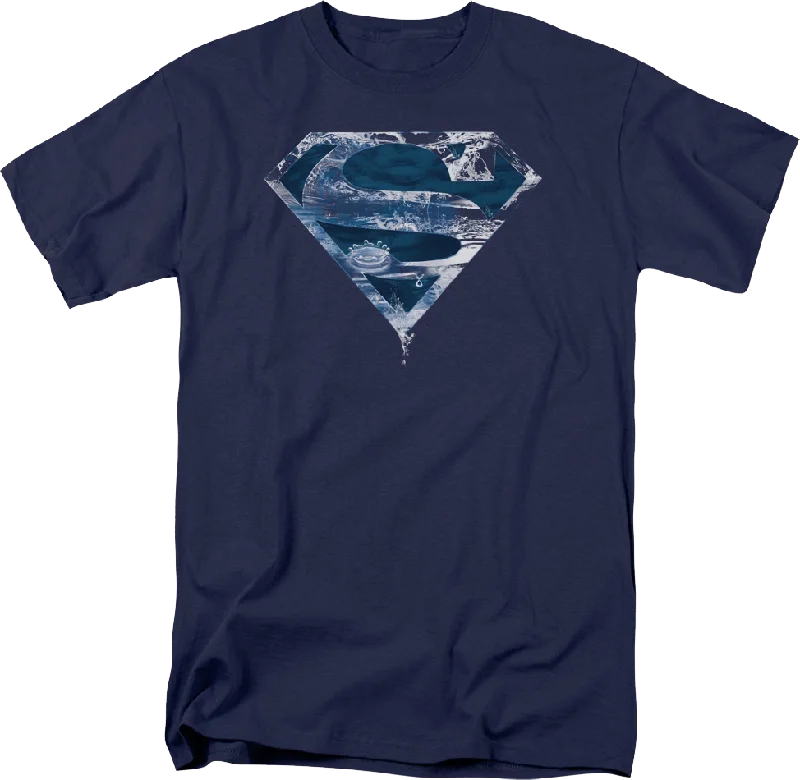 Water Logo Superman DC Comics T-Shirt