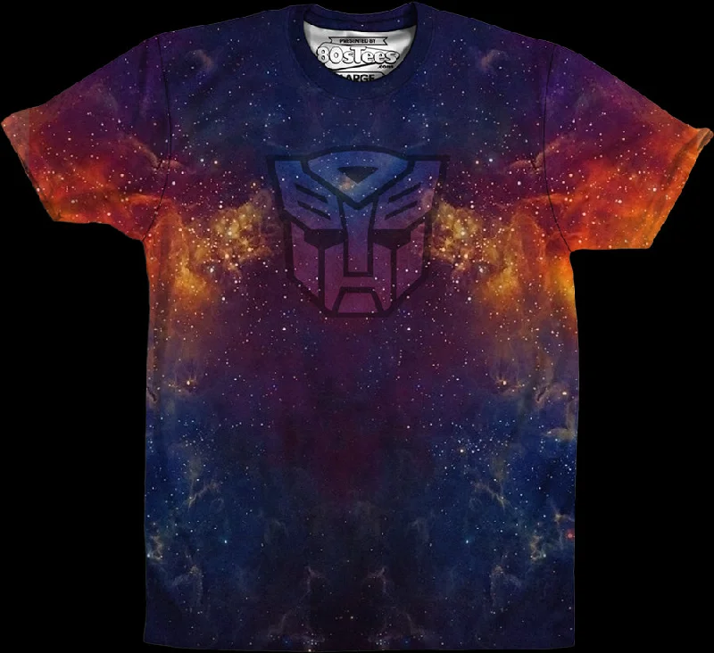 Sublimation Galaxy Autobot Logo Transformers Shirt