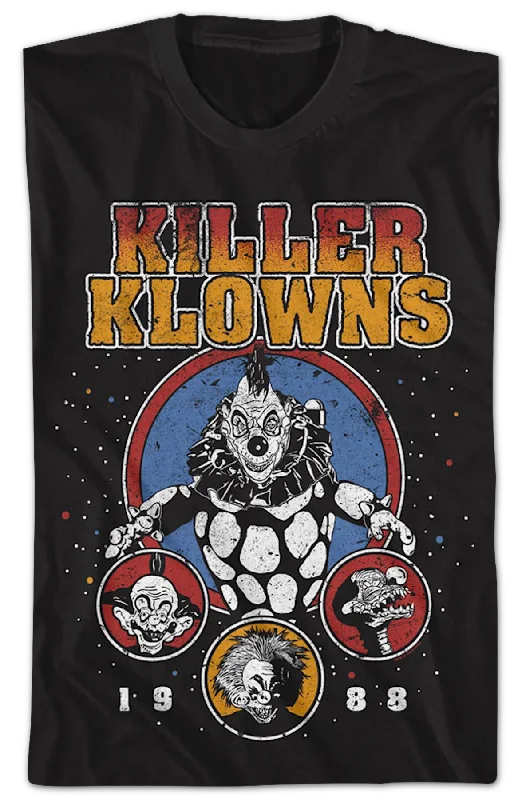 1988 Collage Killer Klowns From Outer Space T-Shirt