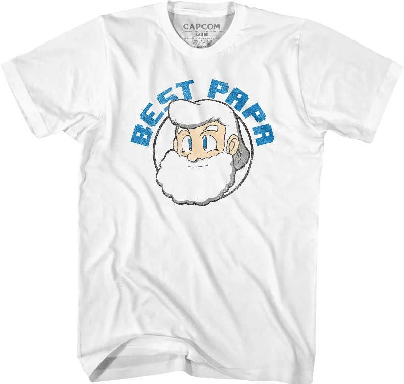 Best Papa Mega Man T-Shirt