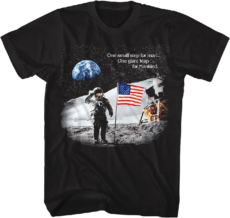 One Small Step For Man One Giant Leap For Mankind NASA T-Shirt