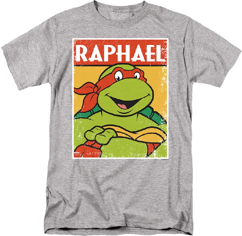 Distressed Raphael Photo Teenage Mutant Ninja Turtles T-Shirt