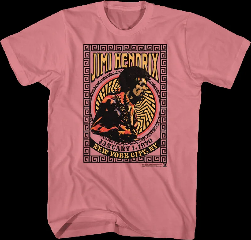 New York City 1970 Jimi Hendrix T-Shirt