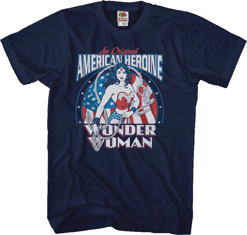 Original American Heroine Wonder Woman T-Shirt