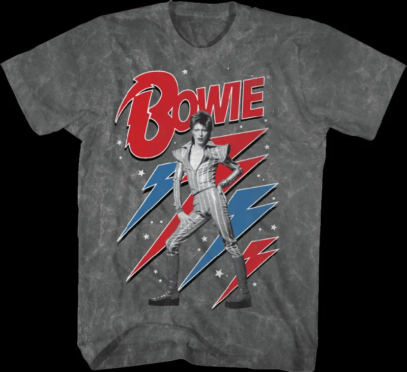 Lightning Bolts David Bowie T-Shirt