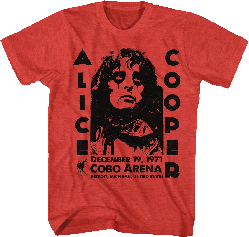 Cobo Arena Alice Cooper T-Shirt