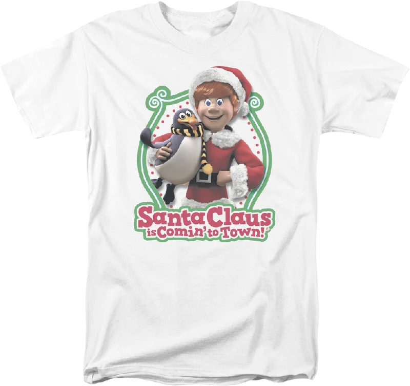 Topper And Kris Kringle Santa Claus Is Comin' To Town T-Shirt