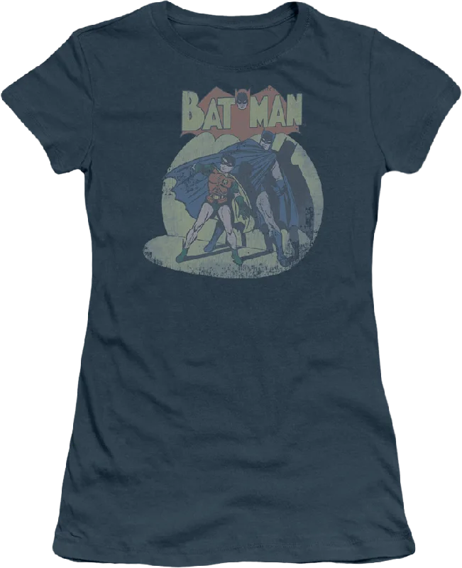 Ladies Sheldon Cooper's Batman and Robin Shirt