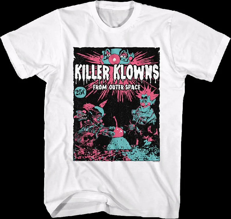 Comic Book Killer Clowns From Outer Space T-Shirt