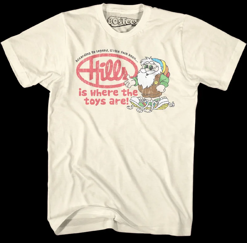 Where The Toys Are Hills T-Shirt