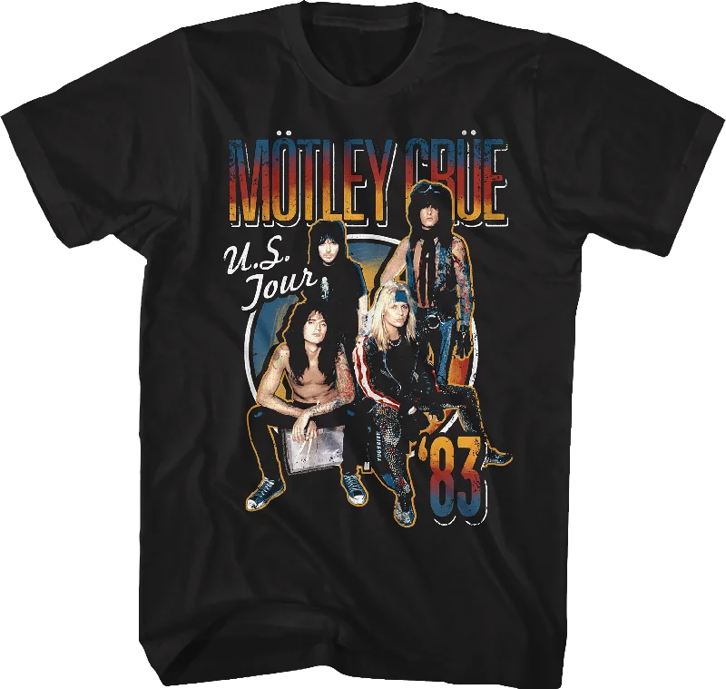 '83 US Tour Motley Crue T-Shirt