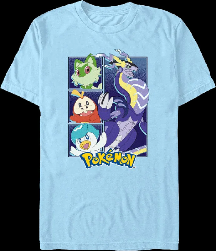 Miraidon Group Pokemon T-Shirt