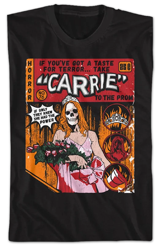 Comic Book Cover Carrie T-Shirt