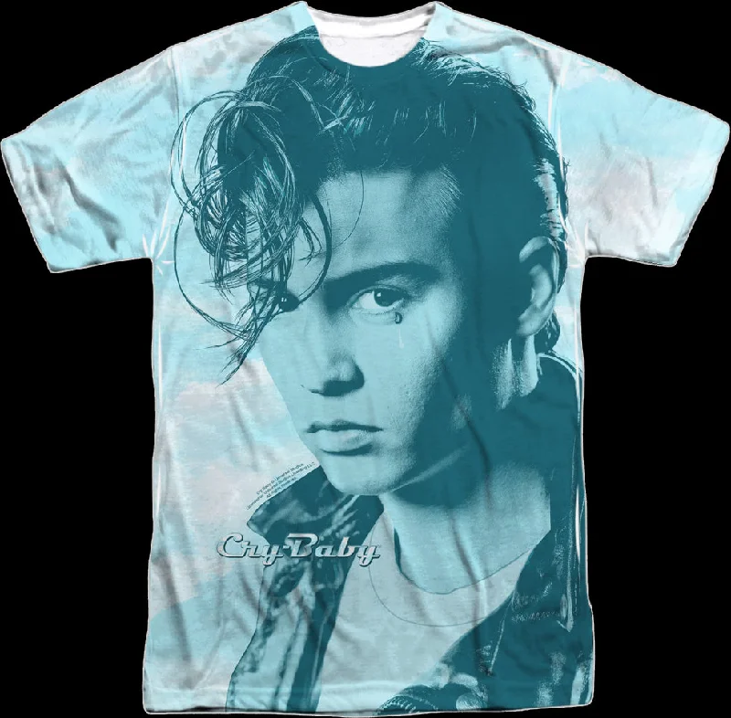 Big Print Cry-Baby T-Shirt