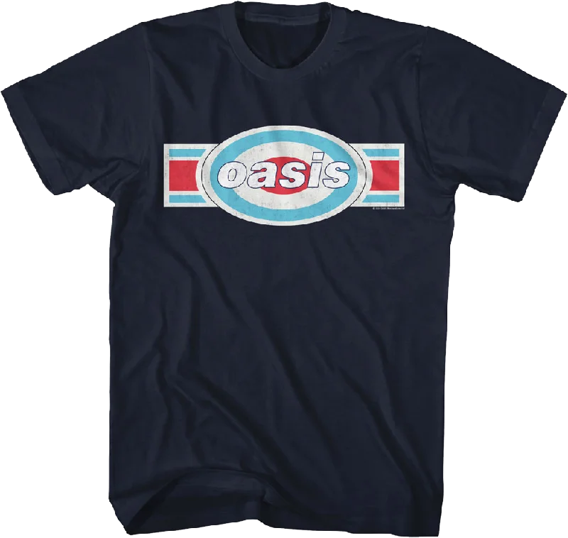 Tri-Color Logo Oasis T-Shirt