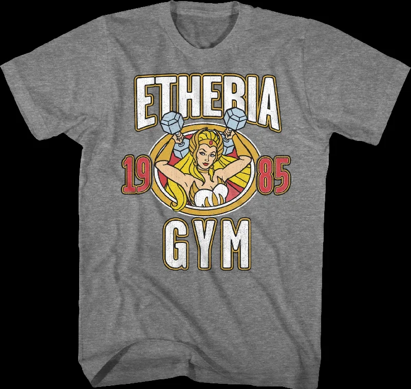 She-Ra Etheria Gym Masters of the Universe T-Shirt