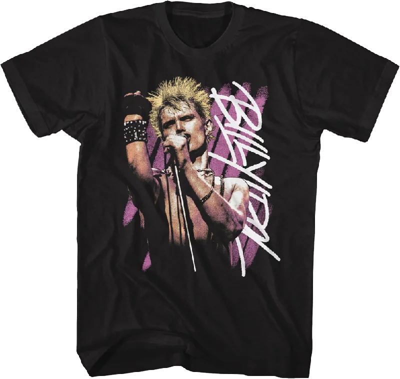 Retro Stripes Billy Idol T-Shirt