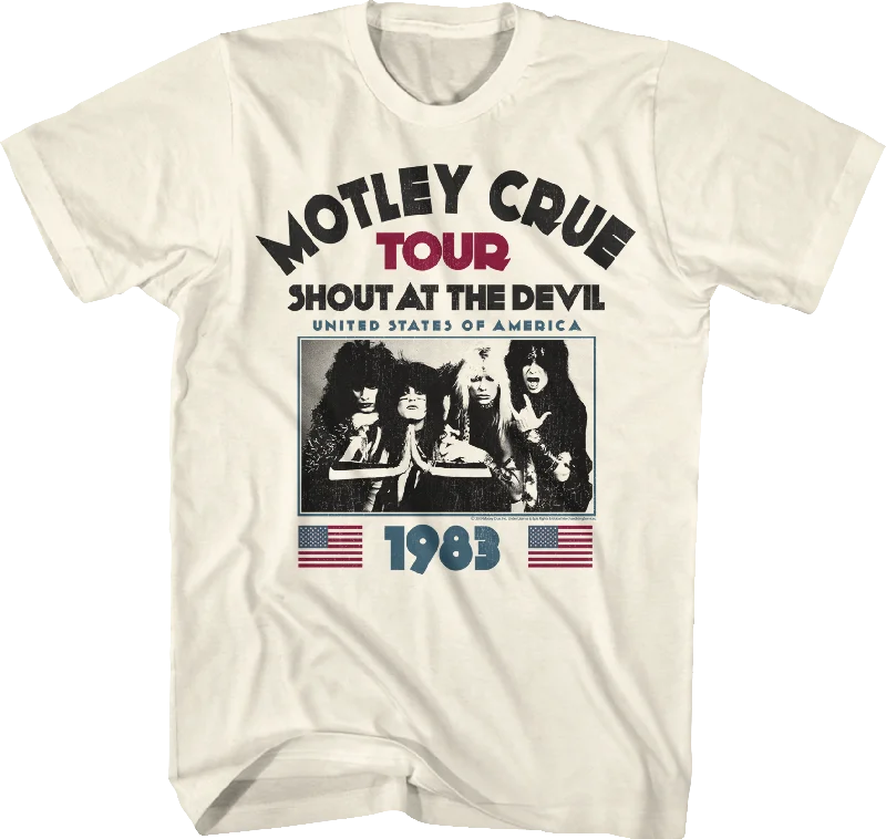 Shout At The Devil Tour Motley Crue T-Shirt