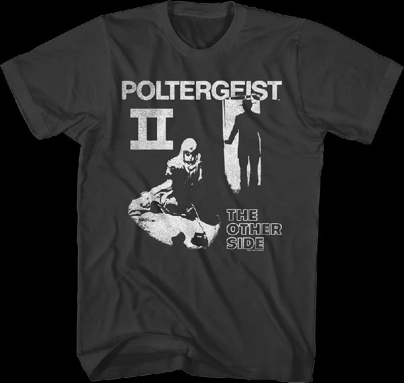 Black And White Poster Poltergeist II T-Shirt