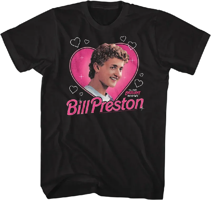 Bill Preston Hearts Bill & Ted's Excellent Adventure T-Shirt