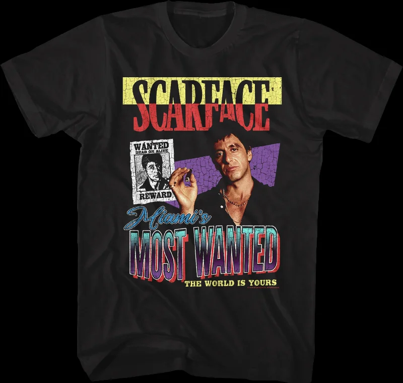 Miami's Most Wanted Scarface T-Shirt