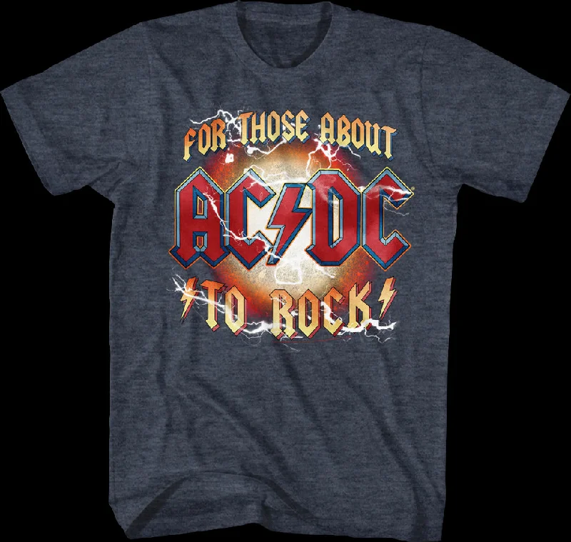 For Those About To Rock ACDC T-Shirt