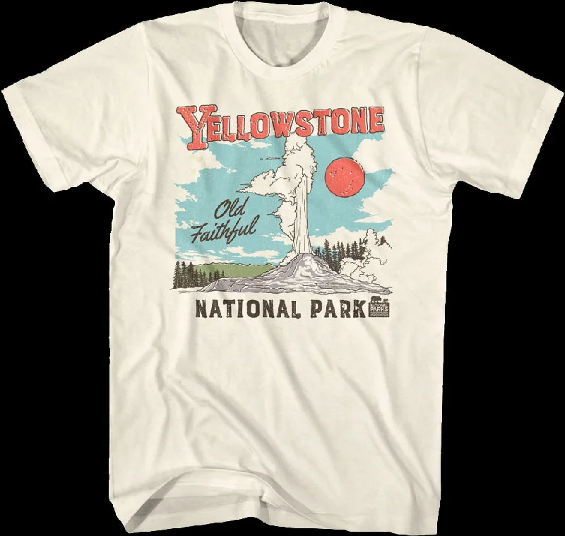 Old Faithful Yellowstone National Park T-Shirt