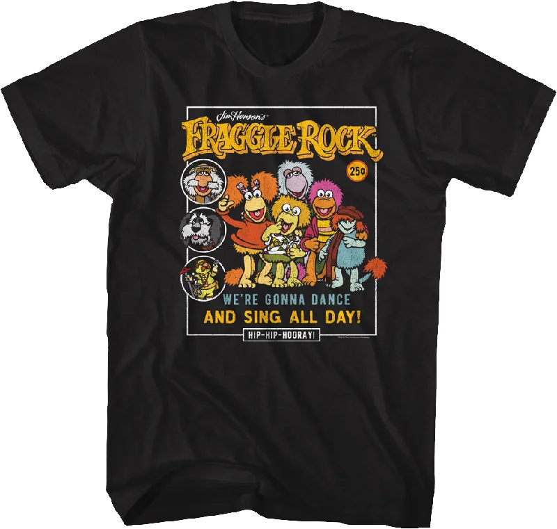 Comic Book Cover Fraggle Rock T-Shirt