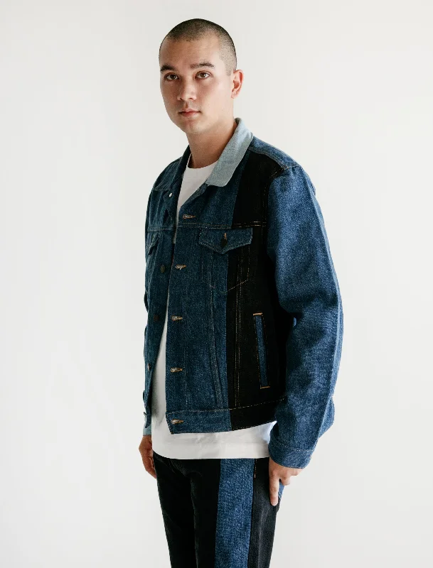 Levi's Patchwork Jacket Navy