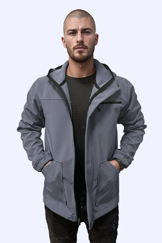 Gray Vital Zip Jacket