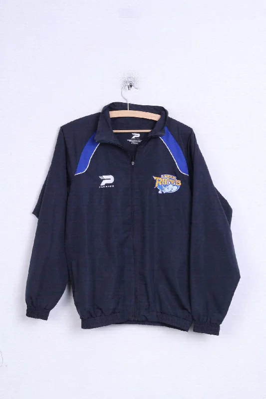 Patrick Leeds Rhinos XL Boys Track Top Jacket Sport Grenade