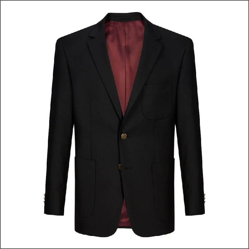 Wellington Black Blazer<>