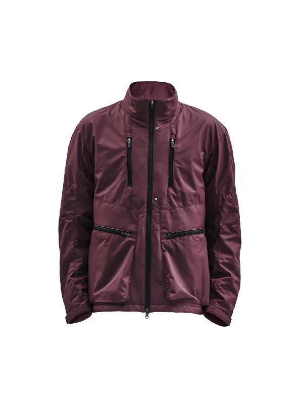 itzuri insulator jacket polartec alpha burgundy