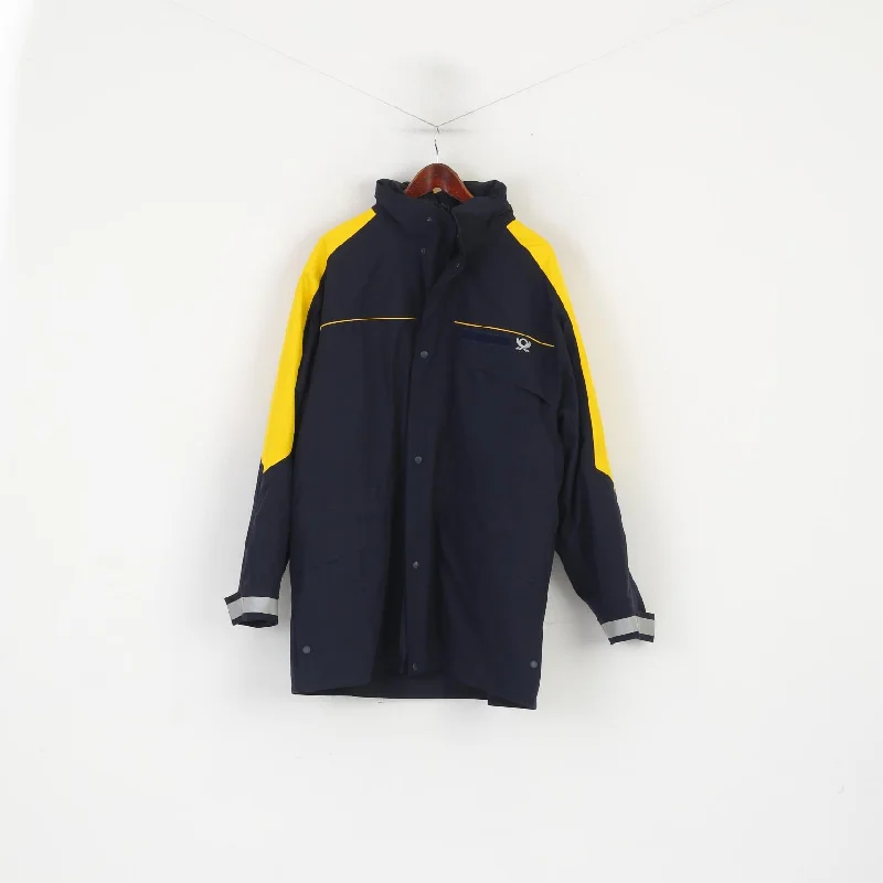 Fritz Hoesmann Men 52/54 L Jacket Navy Deutsche Post Gore-Tex Removable Fleece Top