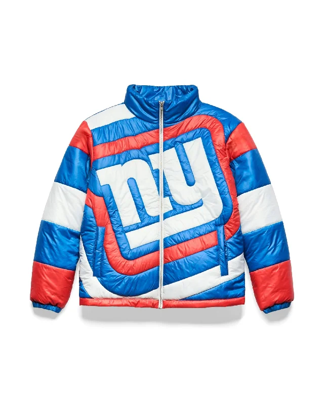 New York Giants 3D Quilted Puffer Jacket